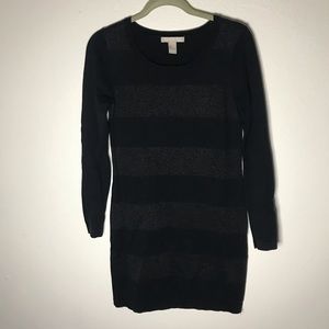3/20 Banana republic long sleeve black dress